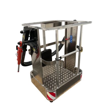 Cesta portaoperarios de aluminio CP-1AA-F