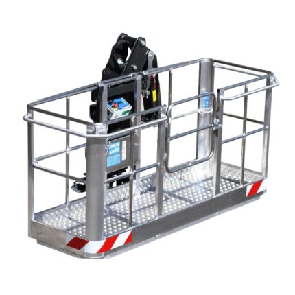 Cesta porta operarios de aluminio autonivelante 180 CPAG-2A5-FE*
