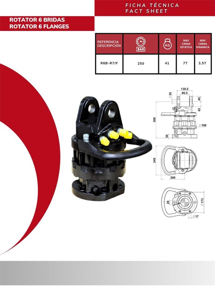FICHA TECNICA R6B-R7F