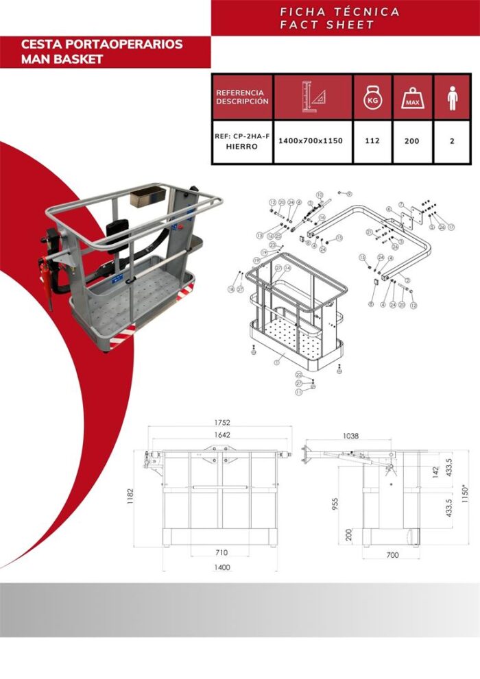 FICHA TECNICA SIN MARCA CP-2HA-F